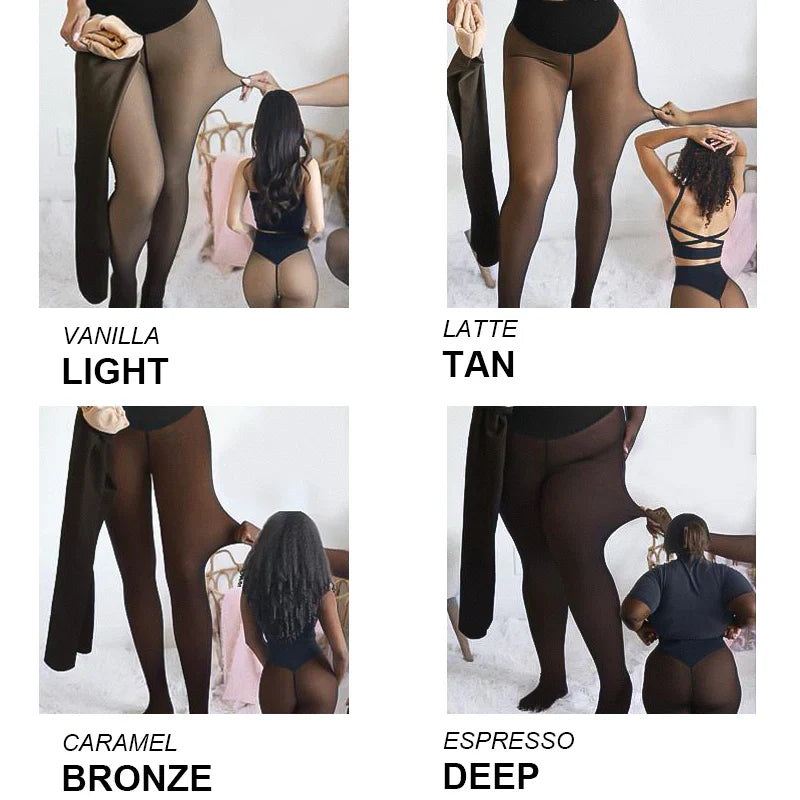 🎄 New Compression Magic Leggings – Fleece-Lined Warmth from XXS to 3XL❄️