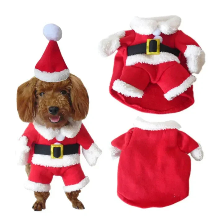 Pet Christmas Decoration Costume Pet Standing Costumez