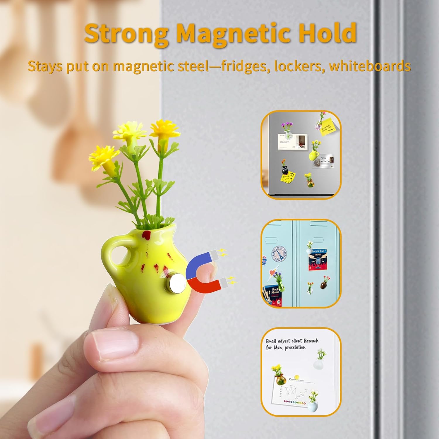 🎉Last Day 50% OFF⏰️Magnetic Mini Vase Set