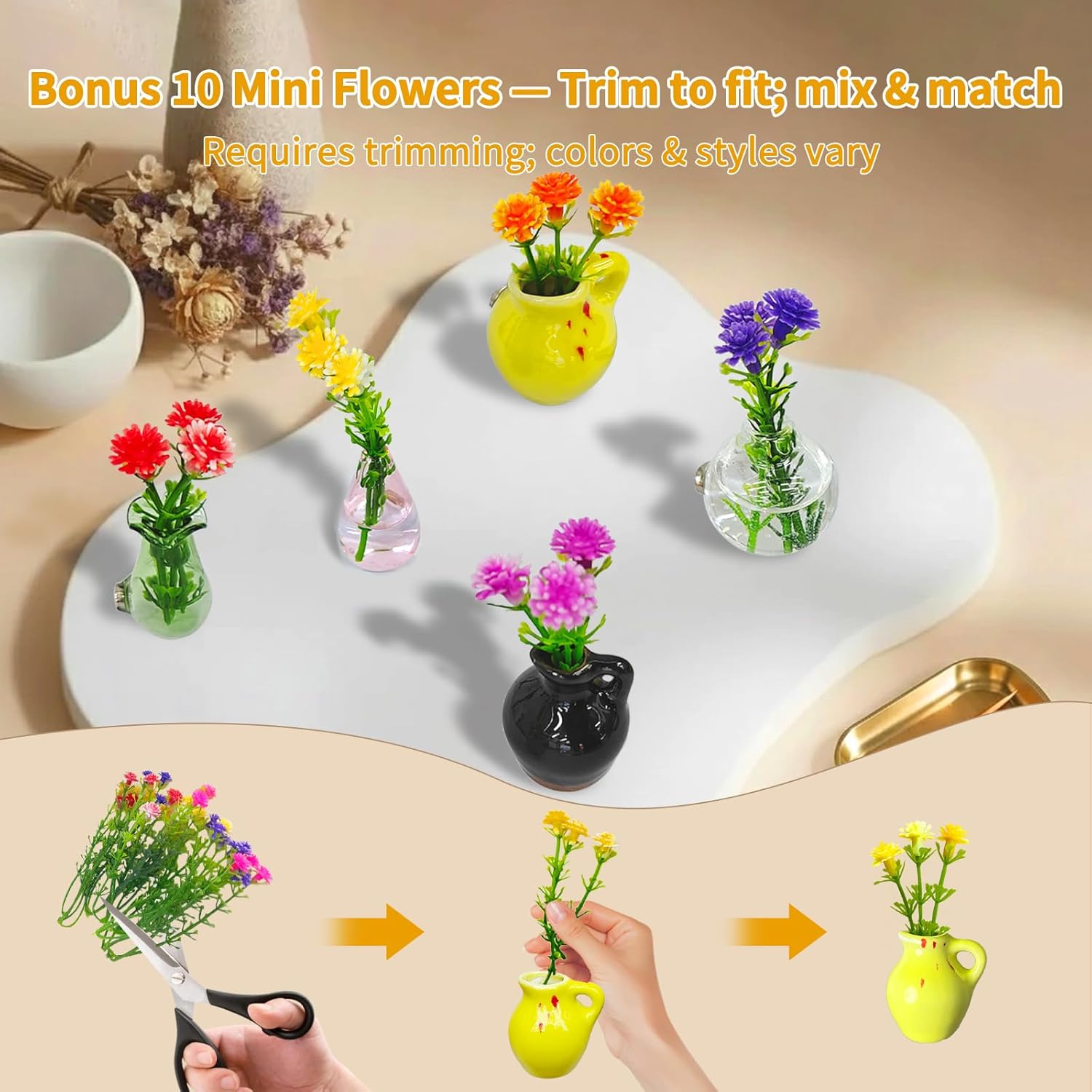 🎉Last Day 50% OFF⏰️Magnetic Mini Vase Set