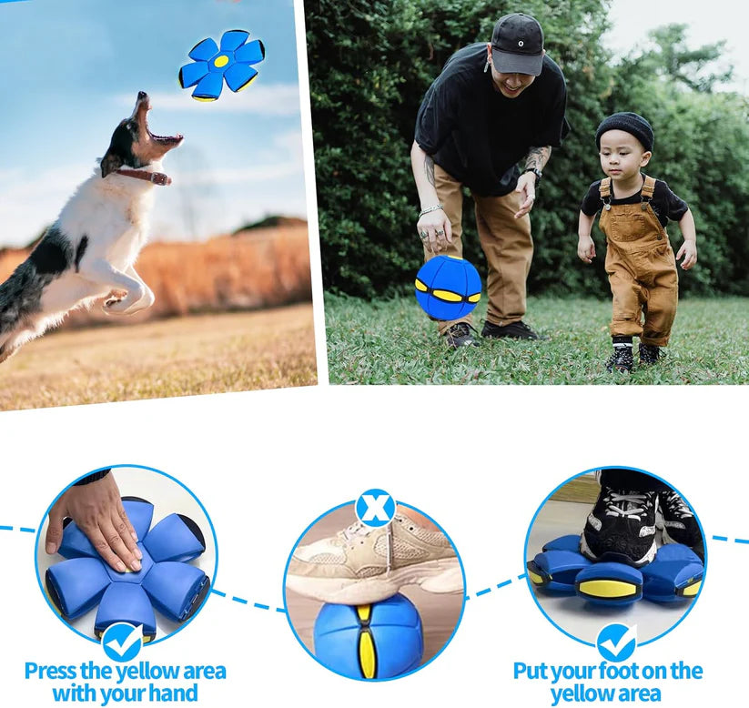 60%OFF🔥Kids’ Magic Metaball — bouncy ball & flying saucer for family and pets