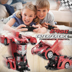 🎉[XmasGifts]Tibibee Transform Easter RC Cars for Boys 3-15
