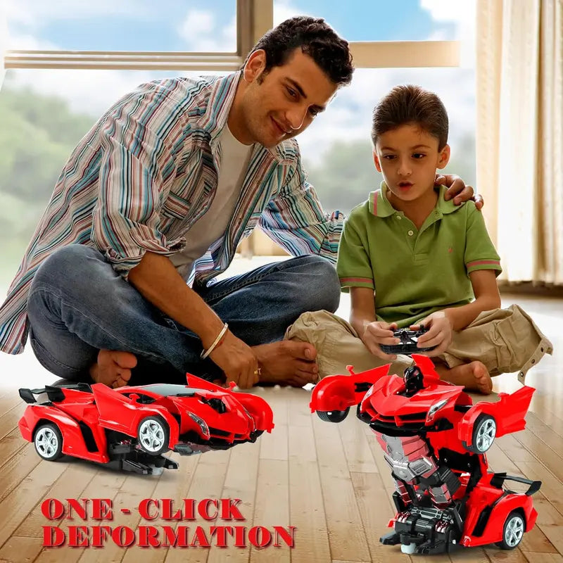 🎉[XmasGifts]Tibibee Transform Easter RC Cars for Boys 3-15