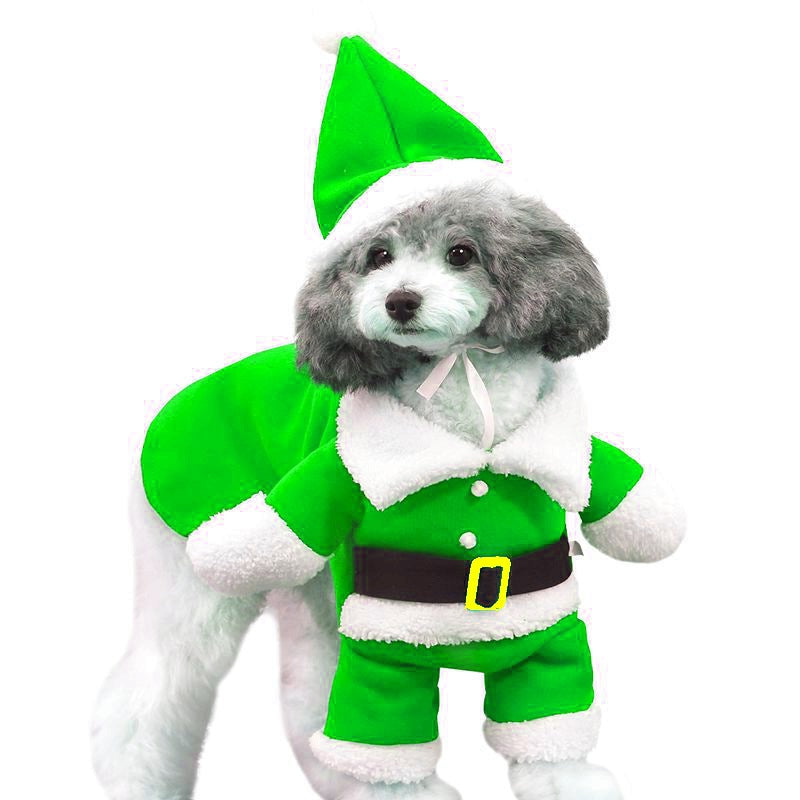 Pet Christmas Decoration Costume Pet Standing Costumez