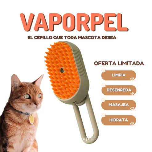 4-in-1 Cat & Dog Steam Brush