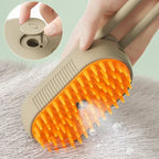 4-in-1 Cat & Dog Steam Brush